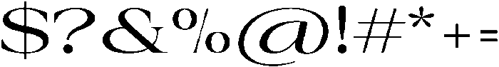 Auralic Variable Medium Semi ttf (500) Font OTHER CHARS