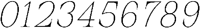 Auralic Variable Thin Condensed Italic ttf (100) Font OTHER CHARS