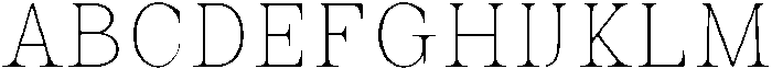 Auralic Variable Thin Condensed ttf (100) Font UPPERCASE