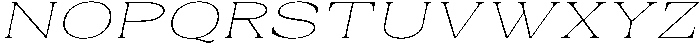 Auralic Variable Thin Expanded Italic ttf (100) Font UPPERCASE