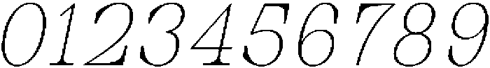 Auralic Variable Thin High Condensed Italic ttf (100) Font OTHER CHARS