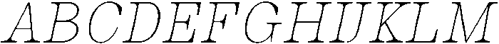 Auralic Variable Thin High Condensed Italic ttf (100) Font