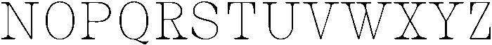 Auralic Variable Thin High Condensed ttf (100) Font UPPERCASE