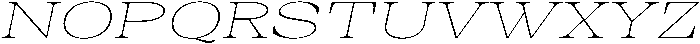 Auralic Variable Thin High Expanded Italic ttf (100) Font UPPERCASE