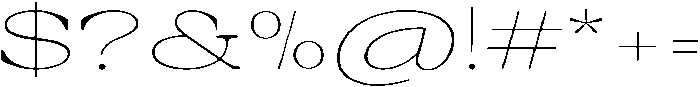 Auralic Variable Thin High Expanded ttf (100) Font OTHER CHARS