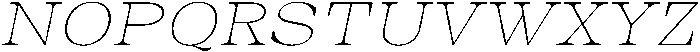 Auralic Variable Thin High Italic ttf (100) Font UPPERCASE