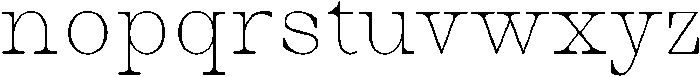 Auralic Variable Thin High Semi Condensed ttf (100) Font LOWERCASE