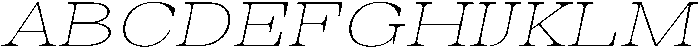Auralic Variable Thin High Semi Expanded Italic ttf (100) Font