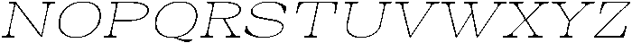 Auralic Variable Thin High Semi Expanded Italic ttf (100) Font UPPERCASE