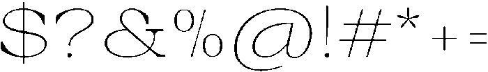 Auralic Variable Thin High ttf (100) Font OTHER CHARS