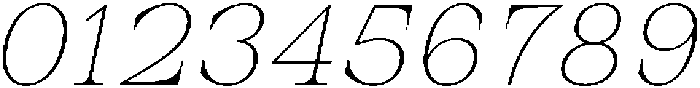 Auralic Variable Thin Semi Condensed Italic ttf (100) Font OTHER CHARS