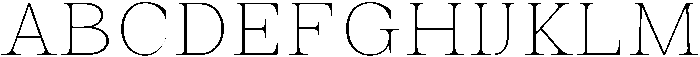 Auralic Variable Thin Semi Condensed ttf (100) Font UPPERCASE