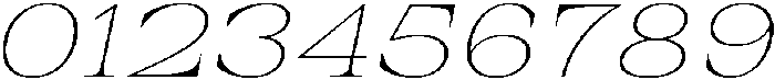 Auralic Variable Thin Semi Expanded Italic ttf (100) Font OTHER CHARS