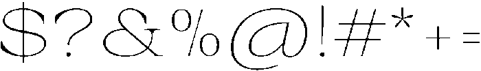 Auralic Variable Thin ttf (100) Font OTHER CHARS