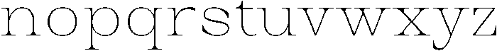 Auralic Variable Thin ttf (100) Font LOWERCASE