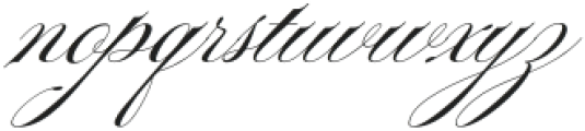 Auraliene Pro Italic otf (400) Font LOWERCASE
