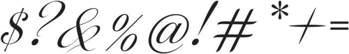 Auraluxe Script Regular otf (400) Font OTHER CHARS