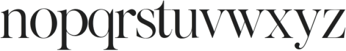 Auraluxe Serif Regular otf (400) Font LOWERCASE