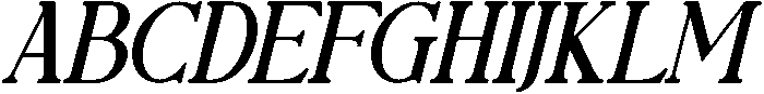 Aureilyth Italic otf (400) Font UPPERCASE