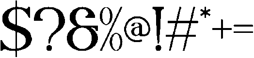 Aureilyth otf (400) Font OTHER CHARS