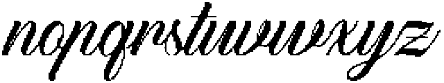 Aurelaydi otf (400) Font LOWERCASE