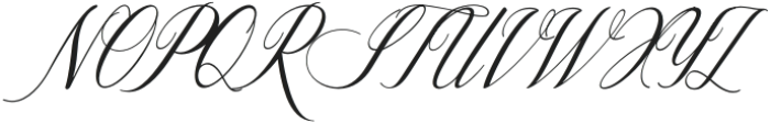 AureliaMarcelina Script otf (400) Font UPPERCASE