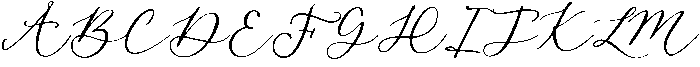 Aurelie Regular otf (400) Font UPPERCASE