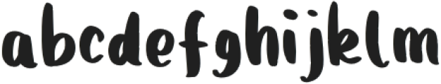 Aureline Regular otf (400) Font LOWERCASE