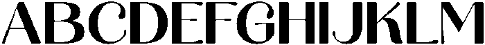 Aurelise-Bold otf (700) Font UPPERCASE