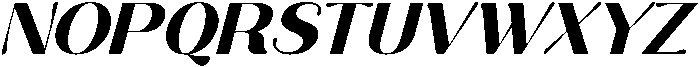 Aurelise Extra Bold Italic otf (700) Font UPPERCASE