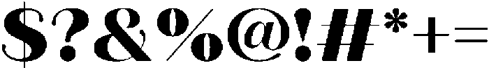 Aurelise Heavy otf (800) Font OTHER CHARS