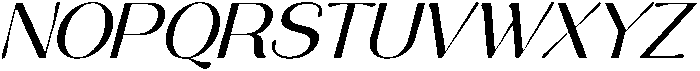 Aurelise-Italic otf (400) Font UPPERCASE