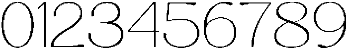 Aurelise Thin otf (100) Font OTHER CHARS