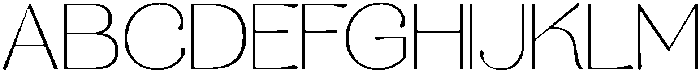 Aurelise Thin otf (100) Font UPPERCASE