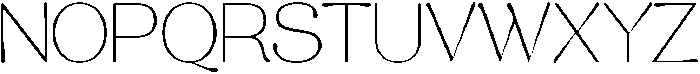 Aurelise Thin otf (100) Font UPPERCASE