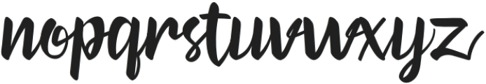 Aurelita Regular otf (400) Font LOWERCASE