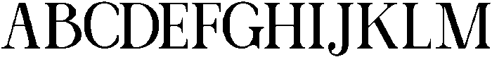 Aurellina Regular otf (400) Font UPPERCASE
