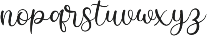 Aurellisa Script regular otf (400) Font LOWERCASE