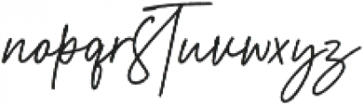 Aurelly Signature otf (400) Font LOWERCASE