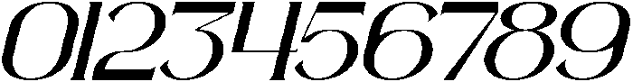 Aurenza Italic otf (400) Font OTHER CHARS