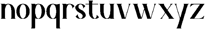 Aurenza otf (400) Font LOWERCASE