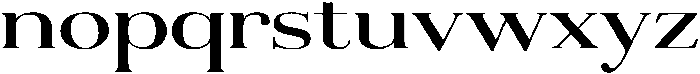 Aurestia Expanded otf (400) Font LOWERCASE