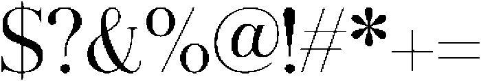 Aurestia Light otf (300) Font OTHER CHARS