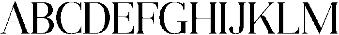 Aurestia Light otf (300) Font UPPERCASE