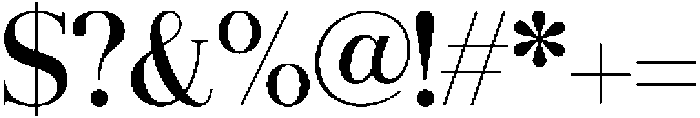 Aurestia Medium otf (500) Font OTHER CHARS