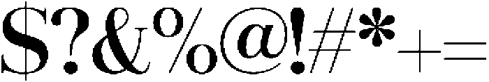 Aurestia Semi Bold otf (600) Font OTHER CHARS