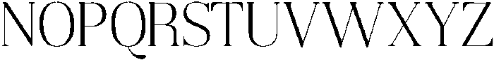 Aurestia Thin otf (100) Font UPPERCASE