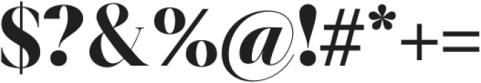 Aurestine Serif Black otf (900) Font OTHER CHARS