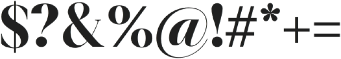 Aurestine Serif Extra Bold otf (700) Font OTHER CHARS