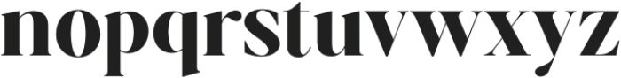 Aurestine Serif Extra Bold otf (700) Font LOWERCASE
